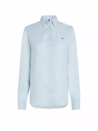 TOMMY HILFIGER | Leinenbluse | hellblau